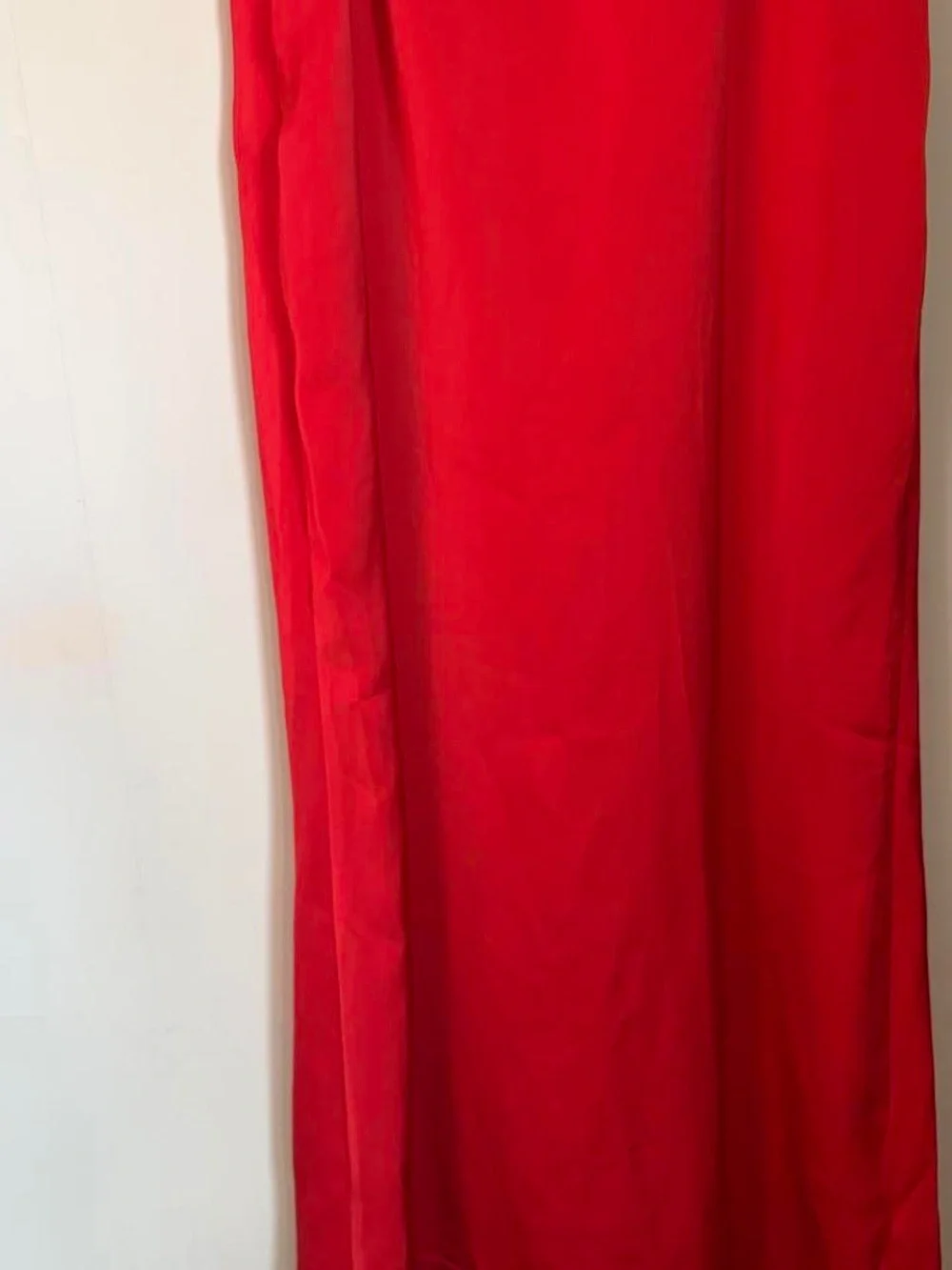 Princess Polly Elegant Red Satin Slip Dress - Picture 6 of 7